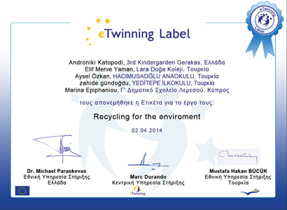  eTwinning 2013-2014